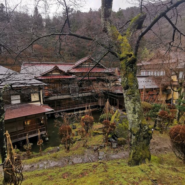 酒店體驗｜入住文化遗产-會津向瀧溫泉旅館