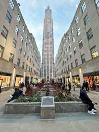 Lively and Vibrant Rockefeller Center, NYC 🇺🇸