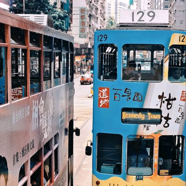 Love in Motion: Cherished Family Moments on Hong Kong's Iconic 'Ding Ding' Tram 