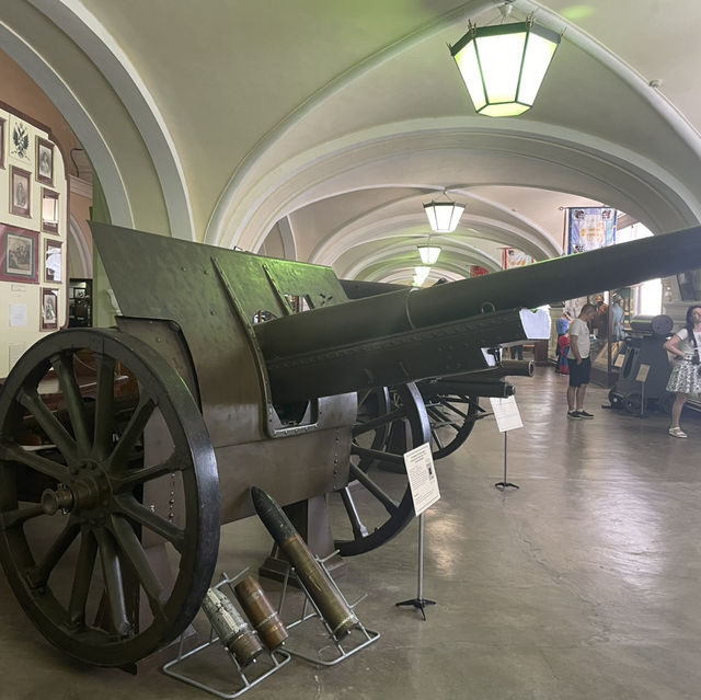 Artillery museum in Saint Petersburg 