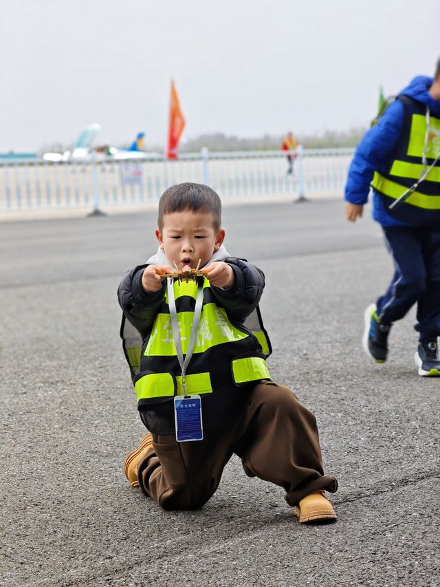 羨慕兒子3歲就當上機長！記錄在機場的一天！