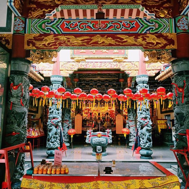 馬來西亞檳城喬治城著名華人歷史文化寺廟:天生宫Thean Seng Keong Temple (天生宫)，祈福非常靈驗，適合打卡拍照祈福