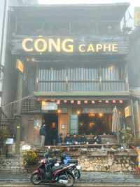 Cong CaPhe Coffee  คาเฟ่ซาปา เที่ยวเวียดนาม