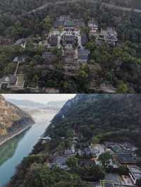 重慶旅遊｜峽谷深處的明代寺院和無邊溫泉公園