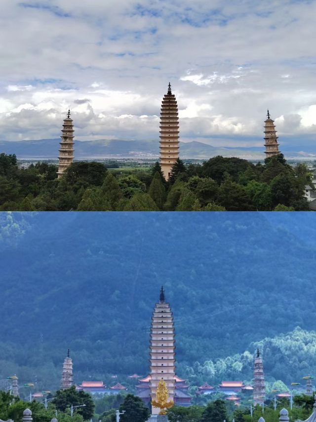 被譽為最美寺廟人間淨土崇聖寺三塔