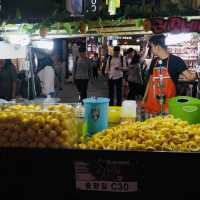 A Night Walk in Myeongdong