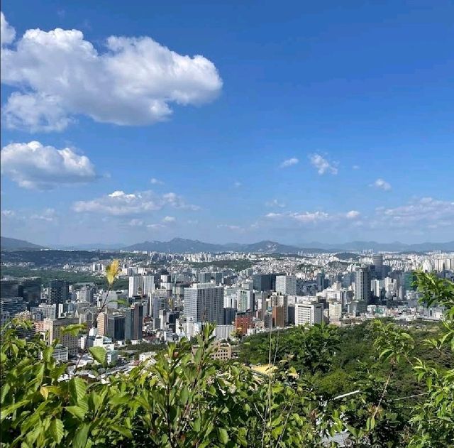 首爾人的天然氧吧～徒步南山公園