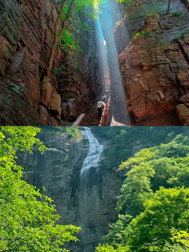 天然山水氧吧，仰韶仙門山