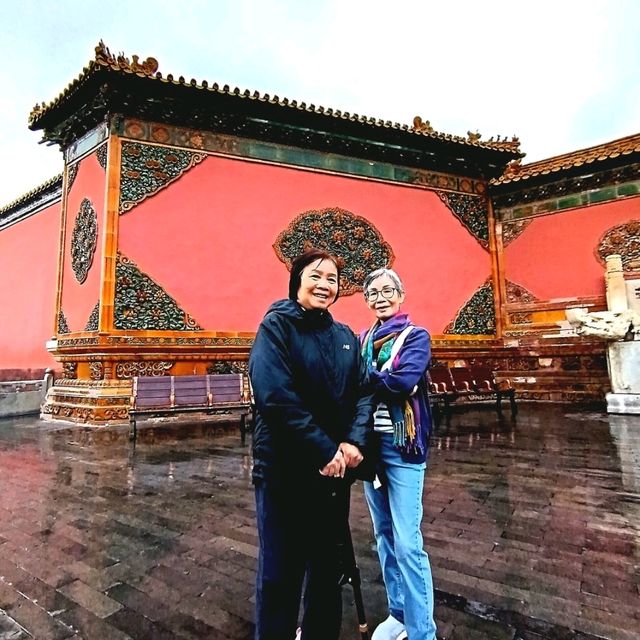 Capturing the Forbidden City in the Rain