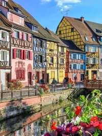 Colmar in France is more like a fairy tale world