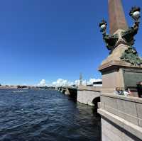 Saint Petersburg by boat