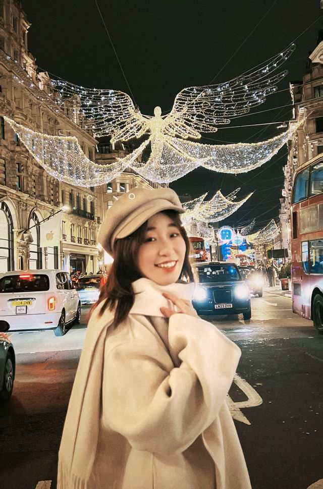 London Regent Street Angel Lights Guide