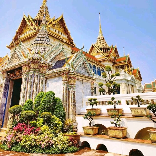 Historical Grand Palace in Thailand 