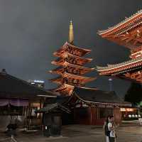 夜拍淺草雷門、金龍寺