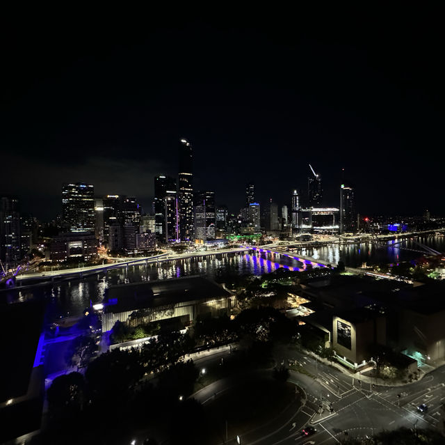 Fabulous city view outside the apartment! 