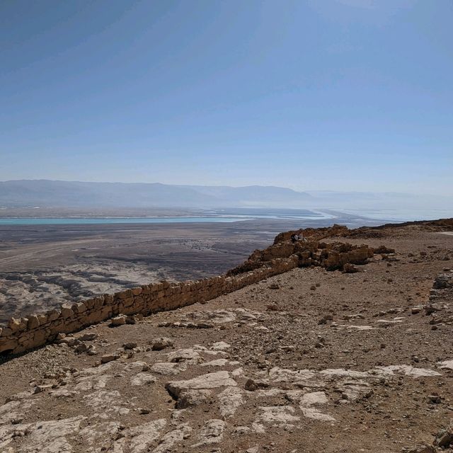 The stunning fortress of Masada