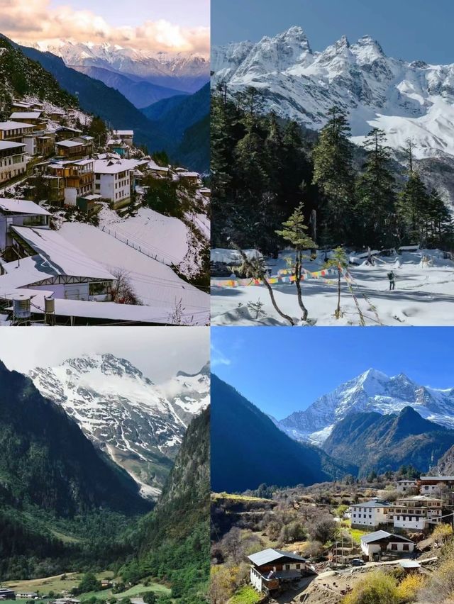 在雲南梅里住觀景酒店，躺平看日照金山