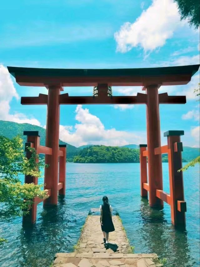 Hakone trip and visit lake Ashika in Japane 🇯🇵