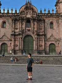 จตุรัสกลางเมือง Cusco ประเทศเปรู 