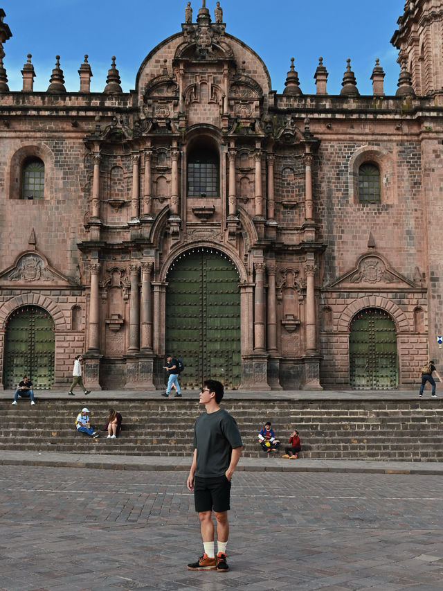 จตุรัสกลางเมือง Cusco ประเทศเปรู 