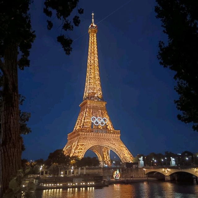 Eiffel Tower in Paris Olympic 2024