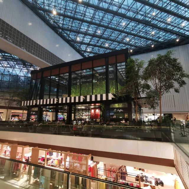 pretty glasshouse within a mall