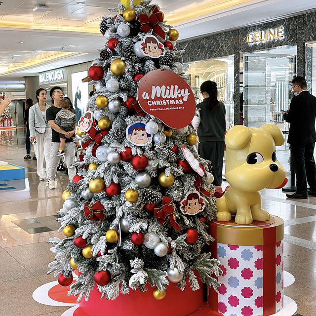 🎏牛奶妹聖誕節🎄現身香港尖沙咀海港城港威商場✨