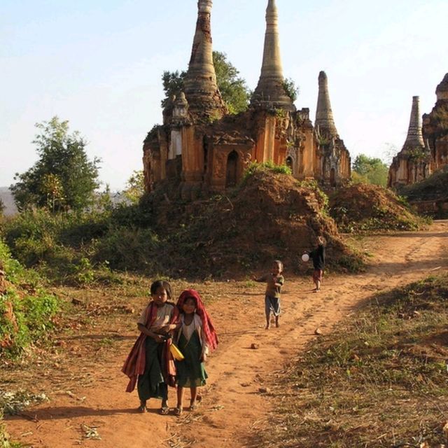 ❤️💛💙💜Nyaung Ohak - Jungle-village