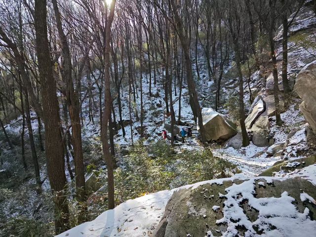 終南山的雪