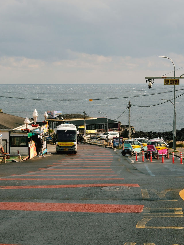 濟州島旅遊｜牛島上必吃的花生冰淇淋！