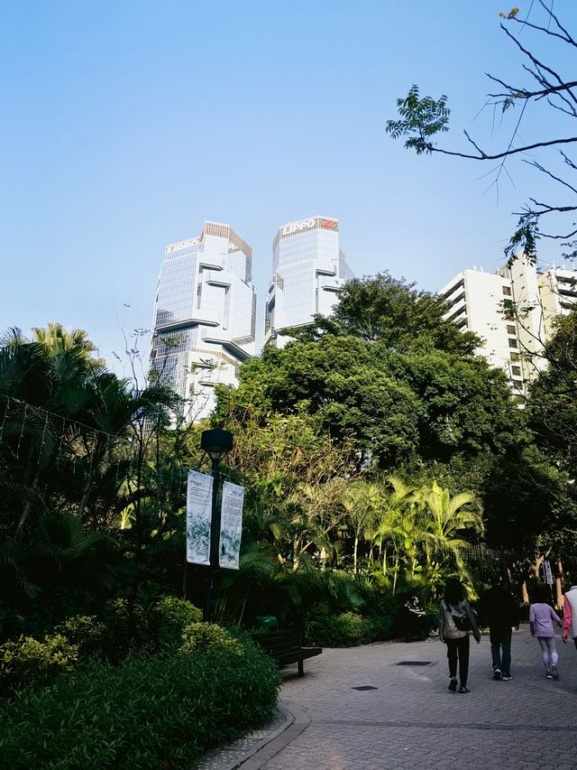 香港公園，免費純玩打卡地標