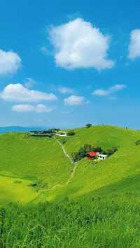 大室山旅遊景點。