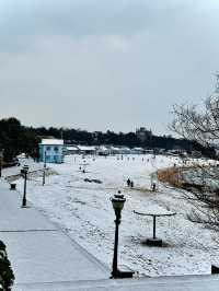 不是韓國！在青島！雪後青島太出片！！！