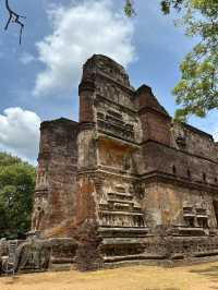 | Polonnaruwa |再次進入一處世界遗產,可看到孫悟空的場景。