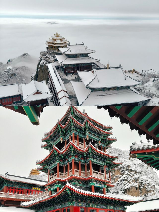 冬日雪後的老君山，遠赴一場人間驚鴻宴