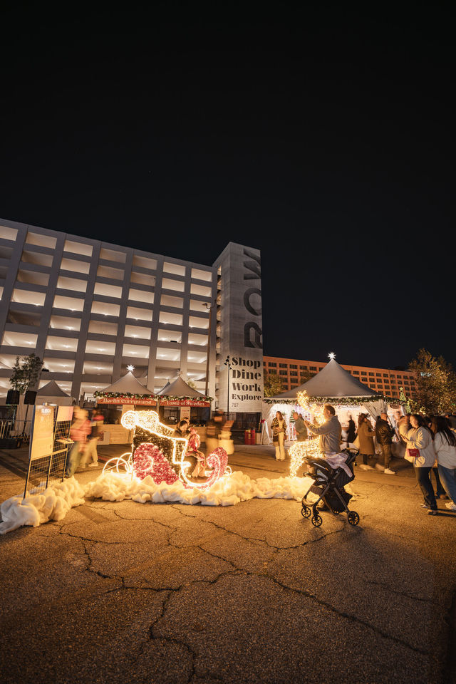 Discover the Christmas Night Market at Row DTLA