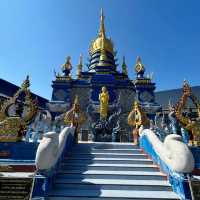 The Enchanting Blues of Chiang Rai: A Day at Wat Rong Suea Ten