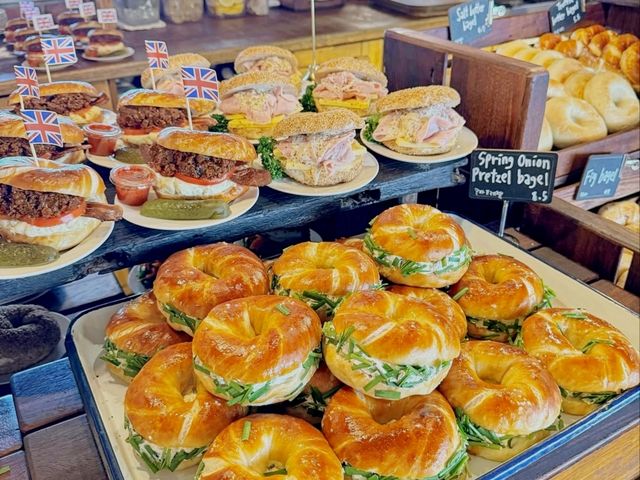 A Bagel Lover’s Paradise at London Bagel Museum