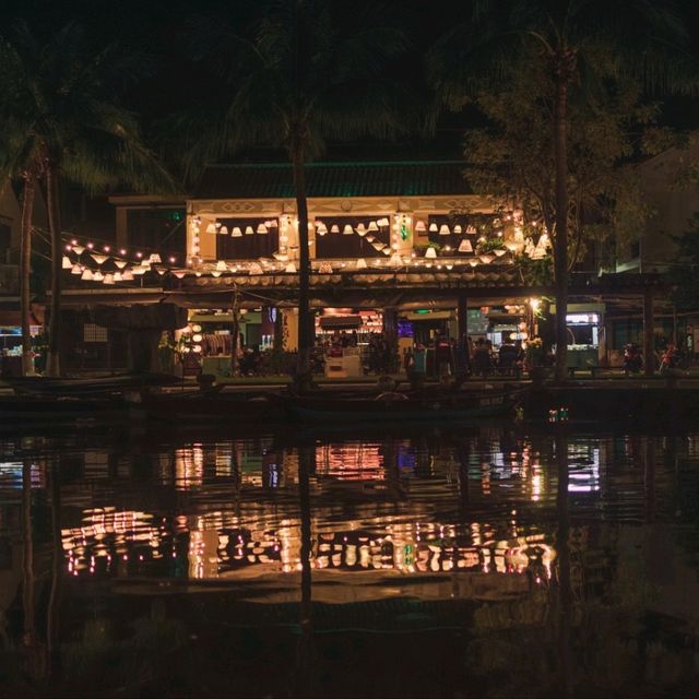 Ancient town of Hoi An at night