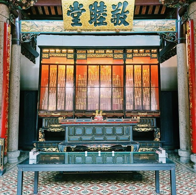 馬來西亞檳城喬治城標誌性華人文化歷史寺廟景點:韓江家廟 Han Jiang Ancestral Temple，適合拍照📸打卡