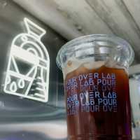 Pour over lab coffee 