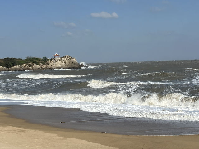 湄洲島鵝尾海蝕地質公園探索海洋的奧秘