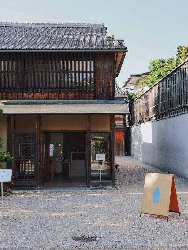 ☕️日本京都氛圍感充足日式庭園咖啡店🤎