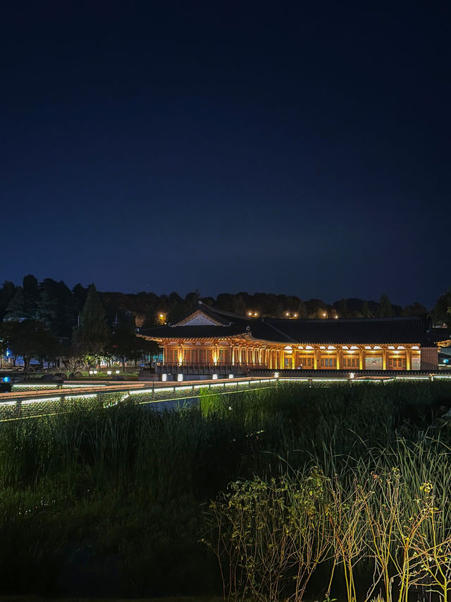 전주 야경보기 좋은 ‘덕진공원’