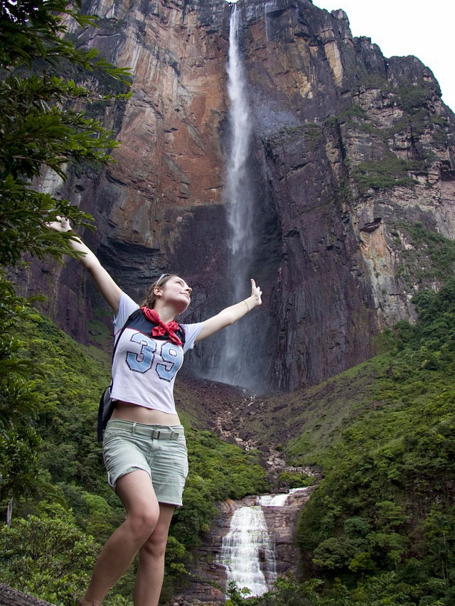 The highest waterfall on earth