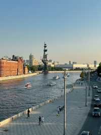 Summer evening in Moscow