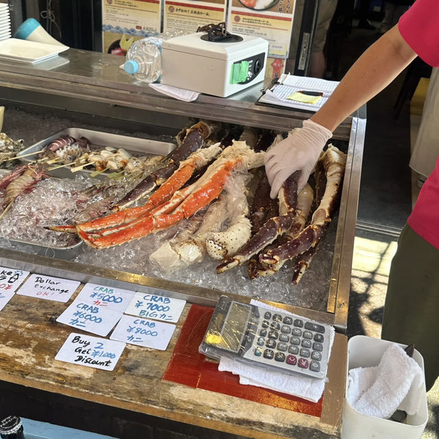 東京築地超級新鮮的好吃的海膽