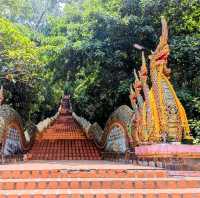 Golden Glow: A Journey to Wat Phrathat Doi Suthep