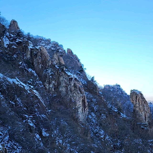 韓國賞楓賞雪名景忠清南道住宿推薦大屯山飯店