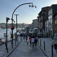 Riverfront promenade along Duoro River